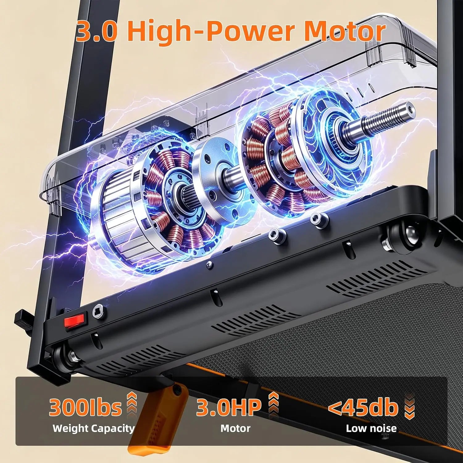Walking Pad Treadmill, Treadmill with 12% Incline, 3-in-1 Foldable Treadmills for Home,12 HIIT Modes, Quiet Treadmill with Incline, 300 LBS Capacity, with App, Speaker, Heart Rate,and LED Display