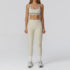 Yoga Clothes Set 2/3PCS Sportswear Gym Outfits Women Sports Set High Waist Leggings Fitness Suit Running Bra Workout Tracksuit