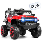 12V Kids Ride On Car, Electric 4WD 2-Seats Side by Side Ride On Toys Car, ATV Play Car, Off-Road Car Ride On Vehicle