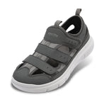 FitVille Men's Sandals Wide Design Diabetic Shoes Lightweight Breathable for Swollen Feet with Arch Support Sandals