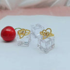 Duoying Custom Initial Rings Personality Hip-Hop Ring Heart Rings Letter Ring Heart Shape Gifts For Mom Gift