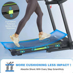 Compact 4% Incline Walking Pad Treadmill - 3.5HP, Portable, Quiet, Under Desk, Home/Office Use, Smart APP, LED Display