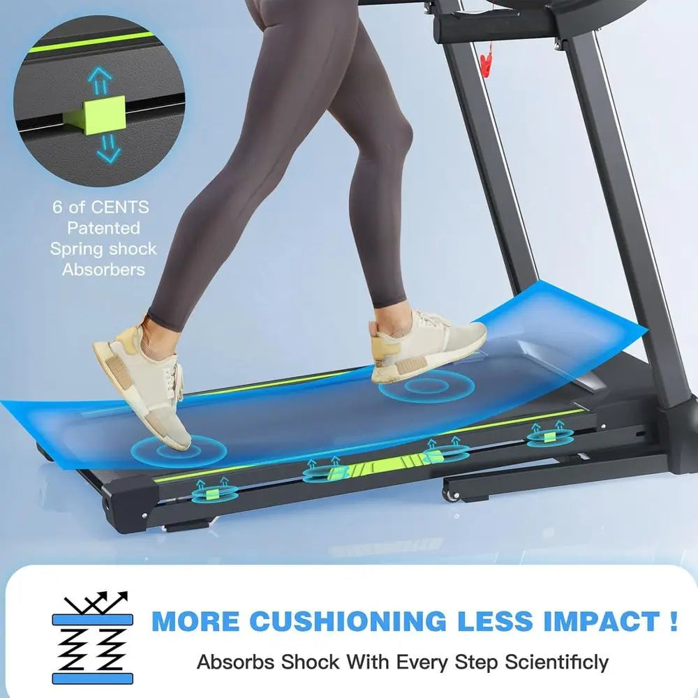 Compact 4% Incline Walking Pad Treadmill - 3.5HP, Portable, Quiet, Under Desk, Home/Office Use, Smart APP, LED Display