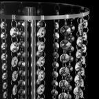 10pcs 31.5in Tall Clear Acrylic Lower Stands for Wedding Centerpieces with Crystal Vase - Perfect for Events