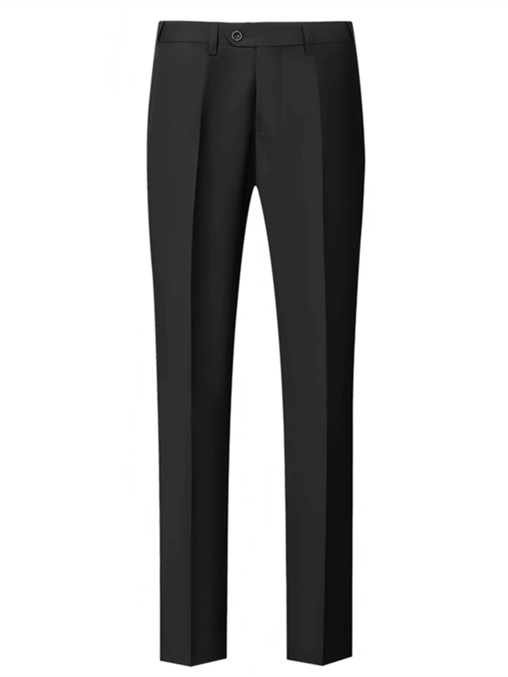 Men Lapel Black Collar 3 Pcs Suit Set Coat Vest Trousers / Business Groom Wedding Dress Fprmal Blazer Pants Waistcoat