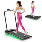 Akluer Walking Pad Treadmill, Portable Under Desk Treadmill 330lbs Capacity, Compact Treadmills Mini Walking Pad, 2.5HP Portable Treadmills with Remote Control, for Home Office Small Space