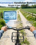 Spacewalk Electric Tricycle for Adults, Folding Trike Bike for Adults | 748.8Wh Removable Battery, Peak 1200W Motor, 18*3.0 Fat Tire, Step-Thru Electric Tricycle, Up to 60 Miles, 18MPH