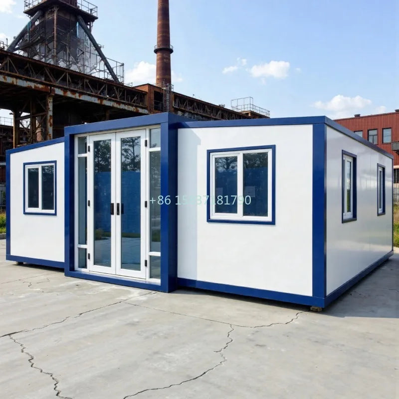 China Fold Out Container House 20ft 40ft Expandable Tiny House Container Prefabricated Container House Mobile Home for Australia