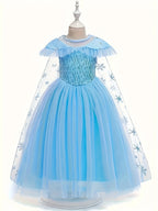 LED Princess Ball Gown Glowin Rapunzel Costume for Girls Tangled Rapunzel Frock Light up Cosplay Dress Christmas Toddler Girl