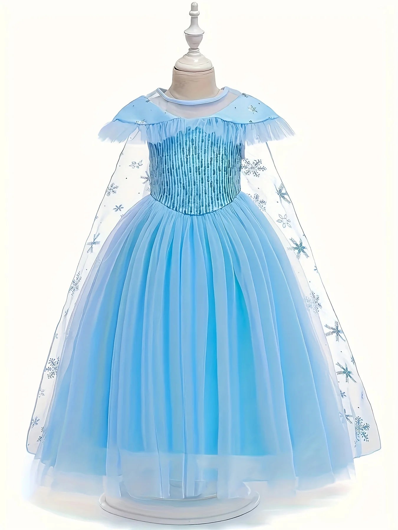 LED Princess Ball Gown Glowin Rapunzel Costume for Girls Tangled Rapunzel Frock Light up Cosplay Dress Christmas Toddler Girl