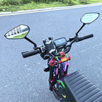 US Stock FLJ Scooter 72V 12000W Electric Scooter with 14 inch Off Road Fat Tire Removable Battery and App Function Scooter