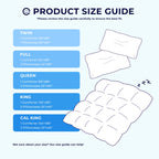 King Size Cooling Comforter Set - 2/3 Piece All-Season Bedding Set, Soft Breathable Lightweight Bedding with 1 Comforter and 1 or 2 Matching Pillow Shams, Easy Care, Ideal Holiday Gift