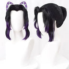 Fashion Anime Kochou Shinobu Cosplay Costume Kisatsutai Women Japanese Haori Uniform Wig Halloween Party Comic Con Outfit
