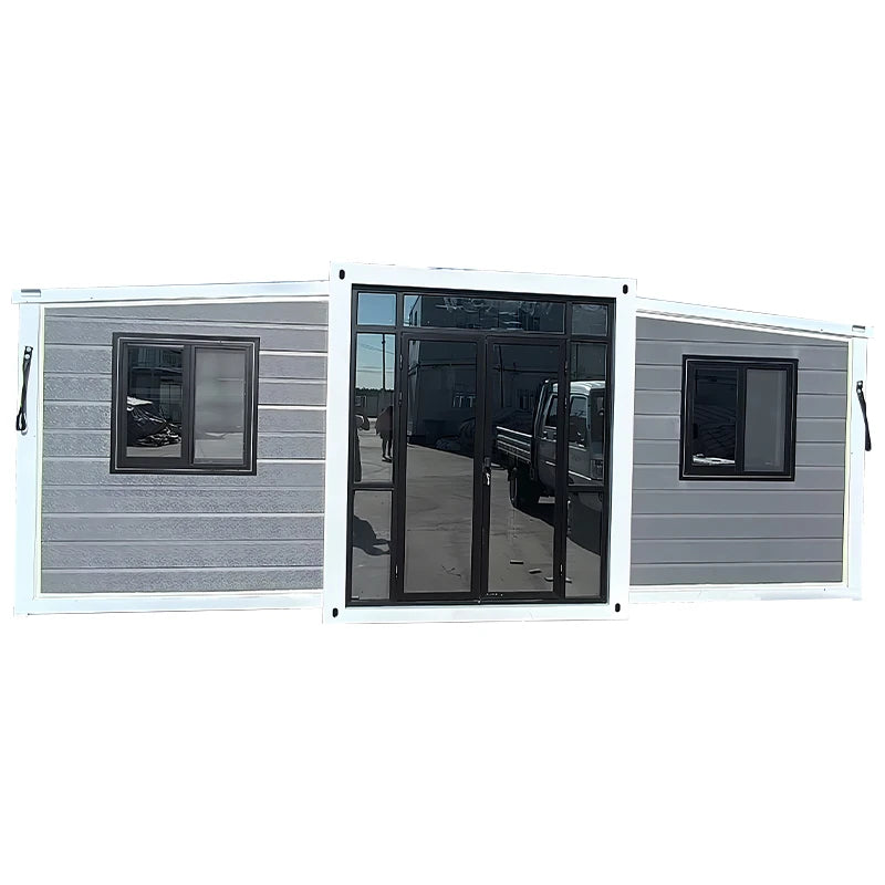 New 20ft 40ft Expandable Container House Tiny Home 2 Bedroom 1 Kitchen 1 Bathroom Prefab Villa