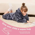 Wearable Blanket Hoodie,Oversized Blanket Sweatshirt with Sherpa Teen Girl Gifts for,Youth, Boys, Girls, 8-15 Year Old Girl Boy