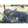 Golf Cart Carbon Fiber Assembly with Locking Door for 2008 and Newer Models
