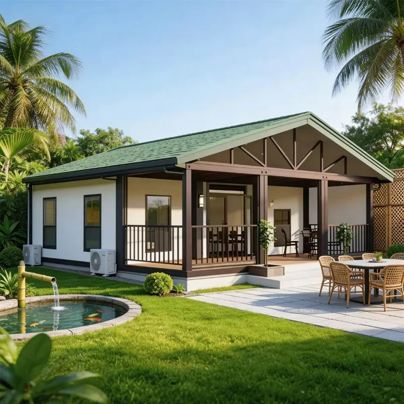 20ft 40ft Prefab Mobile House Luxury Tiny Home Expandable Container Houses 2 3 Bedroom Wooden Prefabricated House Garden Rooms