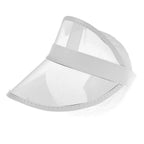 Summer Sky Top Plastic Sun Hat With Adjustable Elasticity And Transparent Sun Visor For Men And Women Outdoor Sports Cap