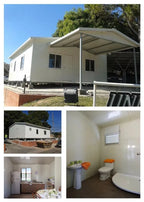 Manufacturer Modular Prefab Houses Travel Hotel Garden Cabin Casas Prefabricadas Tiny Villa Affordable Ready Prefabricated House