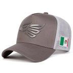 Unisex Mexican Eagle Label Baseball Net Caps Spring and Summer Outdoor Adjustable Casual Hats Hip Hop Hat Sunscreen Hat