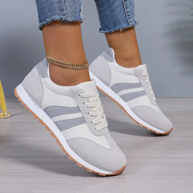 New Casual Fashion All-match Running Shoes Breathable Cloth Lightweight Sports Women's Sneakers Zapatos De Mujer
