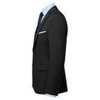 CYPTIRY Men's 3 Piece Suit Set - Classic Business Slim Fit Clothing Package Includes Blazer Pants And Shirt