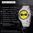 2026 New PAGANI DESIGN Panda Men's Watches Quartz Wristwatches Chronograph Luxury Watch For Men AR Sapphire Luminous Waterproof