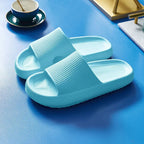 Kidmi Summer Thick Sole Slippers Women Sandals Household Softsole Slippers Antiskid Breathable Shoes Flat Sandals For Women