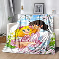 2026 New Style Candy Candy Girl Cartoon Anime Soft Plush Blanket,Flannel Throw Blanket Polyester Blanket