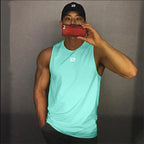 Gitf Men Bodybuilding Tank Tops Gym Workout Fitness Sleeveless Shirt Running Clothing Stringer Singlet Summer Casual Vest