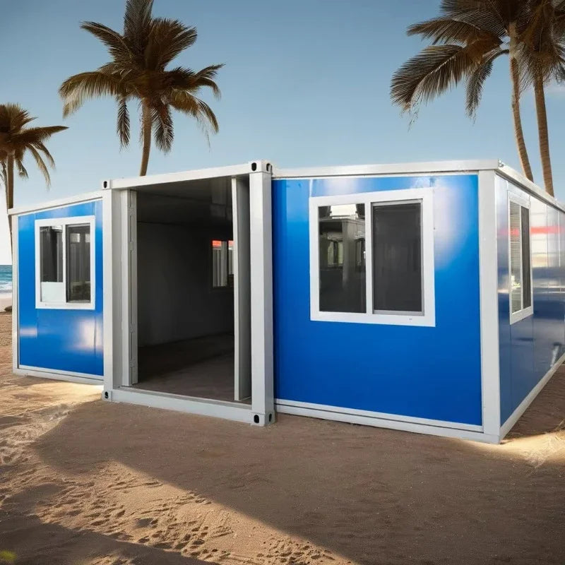 Expandable Container House Prefabricated Modular Home Tiny Living Cabin Portable Studio Glamping Pod Eco Tourism Resort Unit Hot