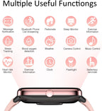 Smart Watch for Men Women, Fitness Tracker (Answer/Make Call), 1000 mAh Battery, 120+ Sport Modes, Step Counter/Sleep Monitor Fitness Watch, Smartwatch for Android/iPhone