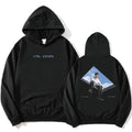 JOHN SUMMIT CTRL ESCAPE Hoodies Fashion Singer Design Graphic Print Pullovers Women Men Clothing Casual Fleece Hooded Sweatshirt
