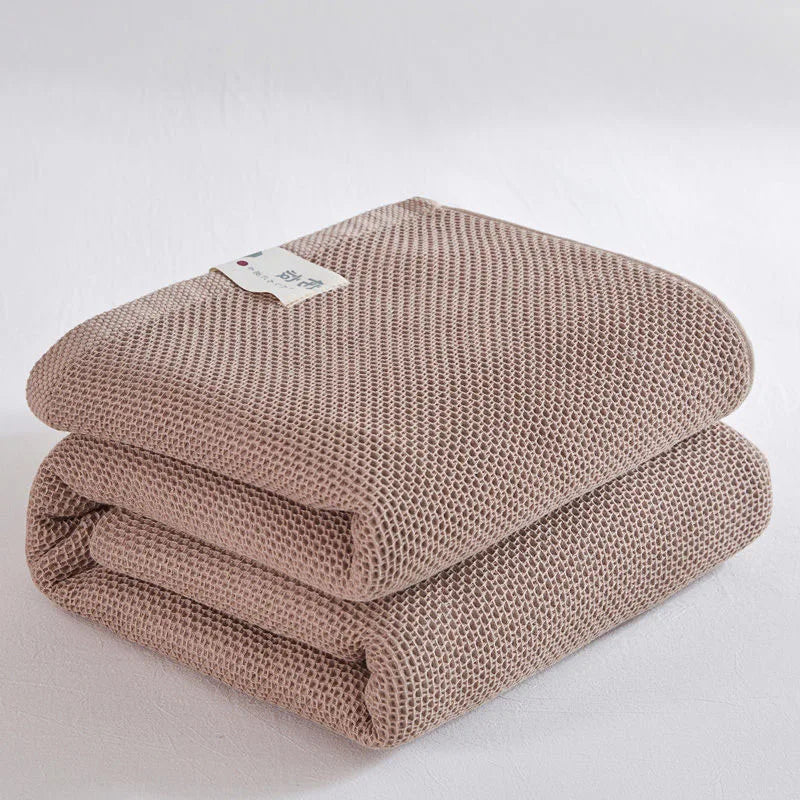 Solid Cotton Blanket for Bed Waffle Plaid Bedspread for Single Queen King Bed Sofa Blankets Throw Sofa Cover Sheet Summer Quilt