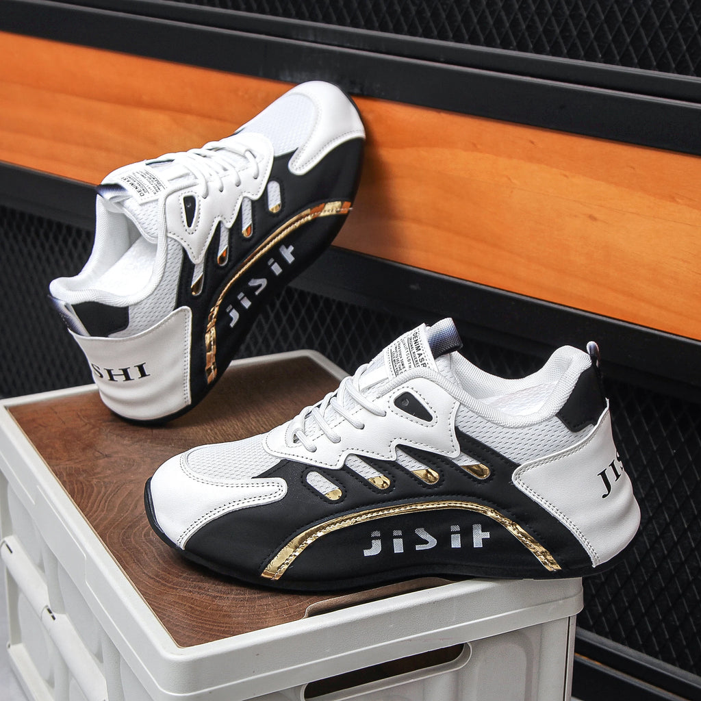 Men's trendy casual shoes with anti-slip laces for sports. Suitable for students. Anti-slip, durable, versatile and comfortable