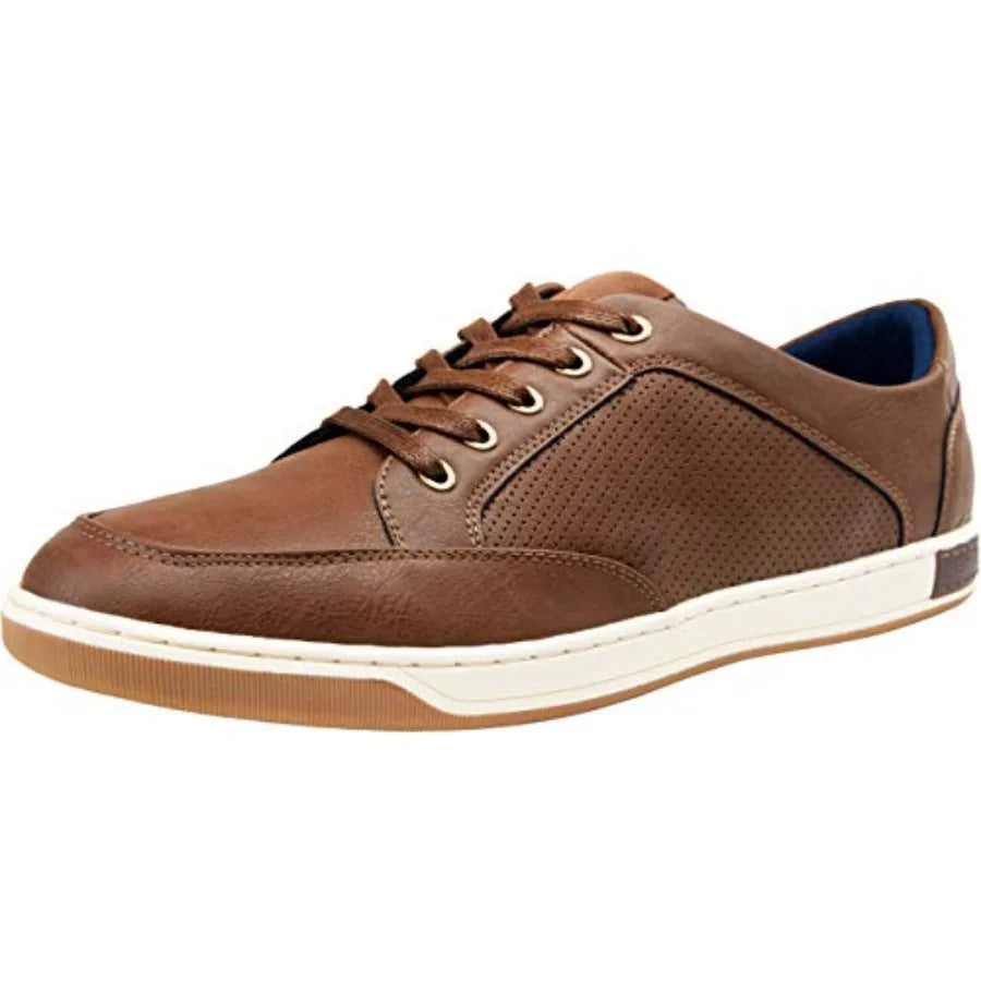 Jousen Men's Fashion Sneakers Classic Retro Casual Shoes for Men Breathable Business Dress Sneaker
