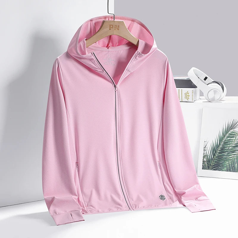 UV Protection Sun Protection Windproof Waterproof Quick Dry Loose Outdoor Sports Summer Jackets For Men Women