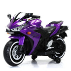 Kids Motorcycle 12 V Motorcycle For Kids 3-8 Years Boys Girls,Kids Motorcycle Ride On Toy With Training  Wheels/Manual Throttle/ Drive By Hand /Lighting  Wheels