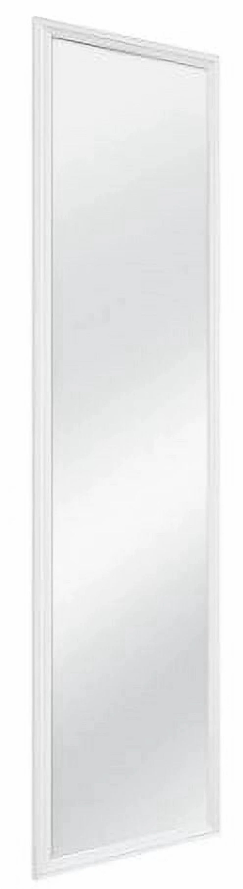 ICUTE-Mainstays 13x49 White Rectangle Large Wall Mirror for Bathroom or Living Room