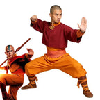 The Last Airbender Avatar Aang Cosplay Costume Jumpsuit Outfits Halloween Carnival Men Suit Clothes