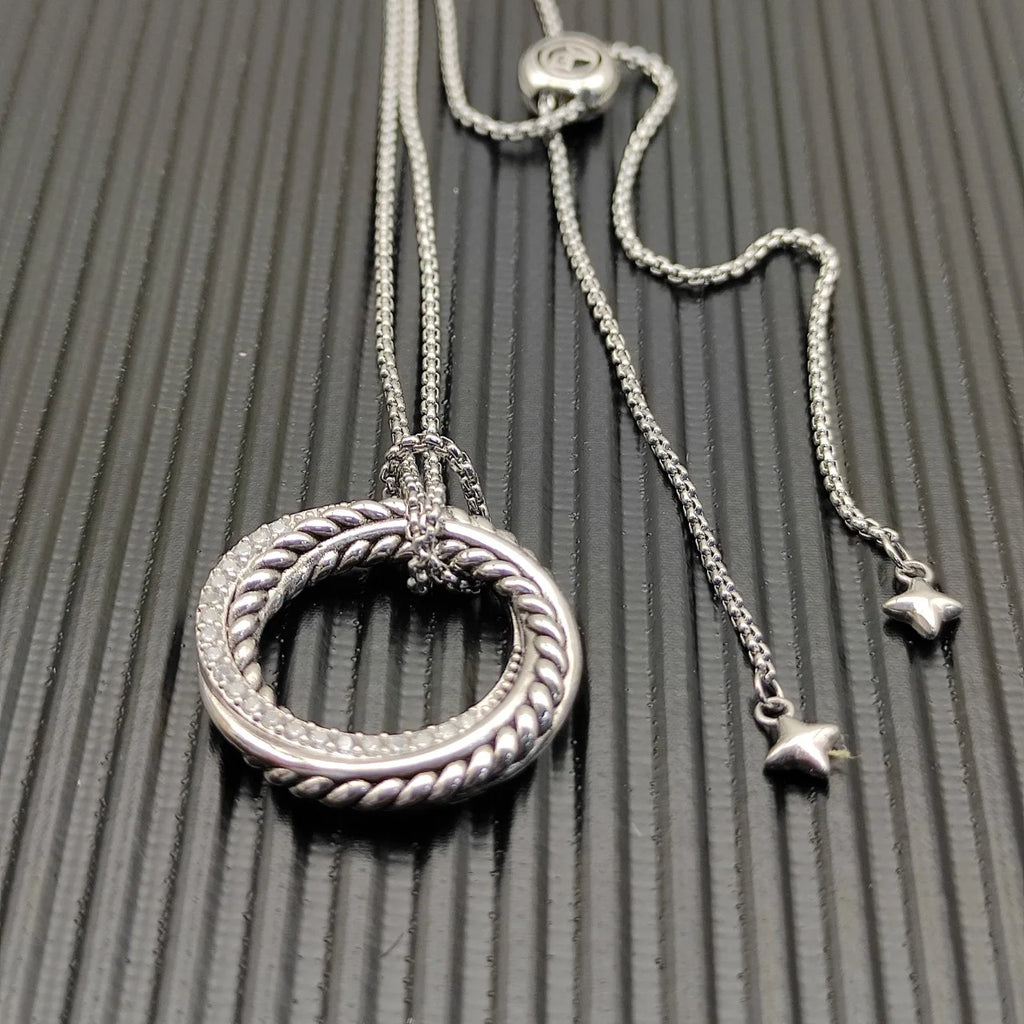 2026 New High Quality DY Necklaces Collection Simple and Elegant Perfect for Any Occasion Suitable for Both Men and Women 3