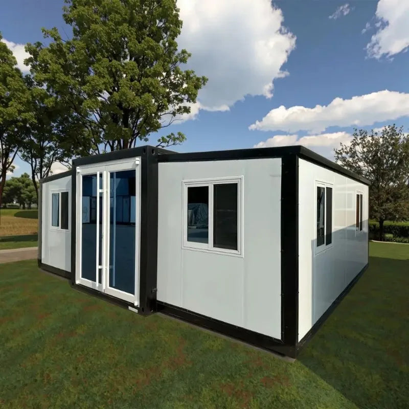 China Fold Out Container House 20ft 40ft Expandable Tiny House Container Prefabricated Container House Mobile Home for Australia
