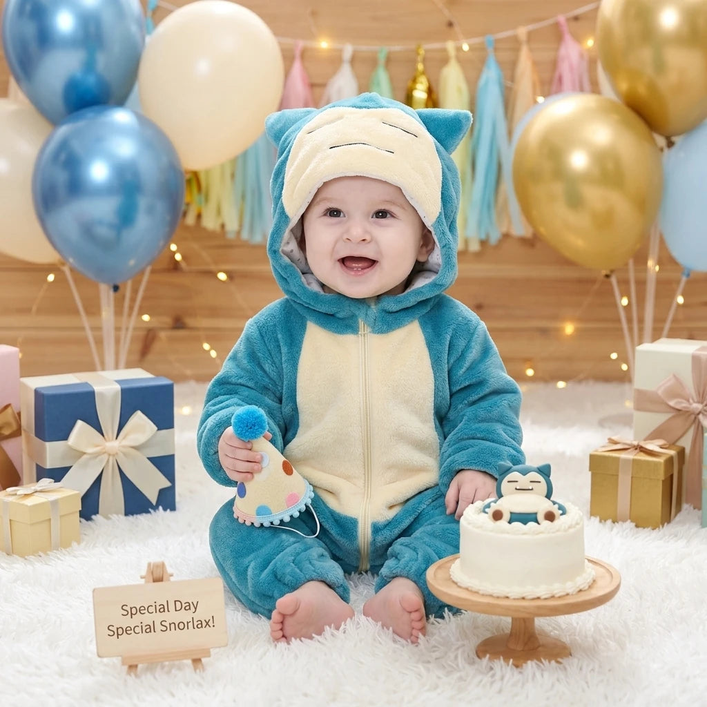 Toddler Animal Onesie Pajamas Fleece Hooded Zip Up Romper Baby Costume Plush Hooded Jumpsuit Cartoon Animal Sleep Sack Halloween Christmas Costume Infant Cozy Sleepwear Warm Winter Outfit Baby Shower Gift Plush Costume Kids B