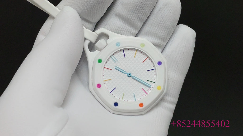 Customized luxury automatic mechanical watch with exquisite inheritance and hand carved dial