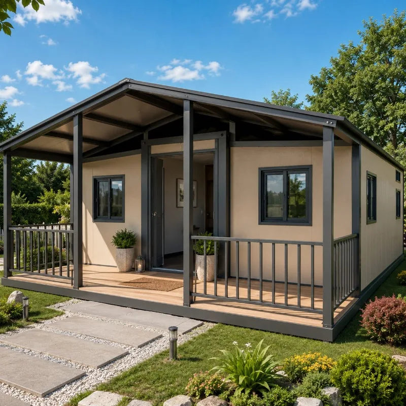 Expandable Folding Modular House Container Home for Temporary Office Staff Housing and Garden Room Customized