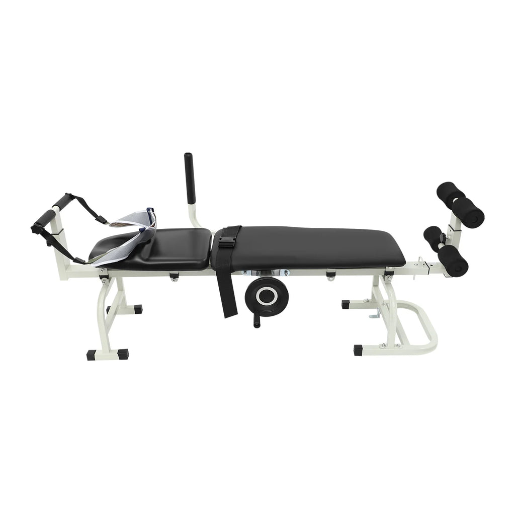Back Stretch Bench Multifunctional Neck Stretcher Decompression Bench Lumbar Traction Bed Home Workout Stretcher