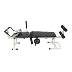 Back Stretch Bench Multifunctional Neck Stretcher Decompression Bench Lumbar Traction Bed Home Workout Stretcher