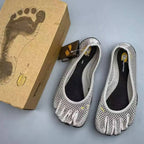 V-Soul women's lightweight, breathable, and quick-drying five-toed sneakers are perfect for yoga, walking, and outdoor activities.