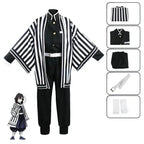 Anime Kimetsu No Yaiba Iguro Obanai Kimono Uniform Anime Wig Cosplay Costume Halloween Party
