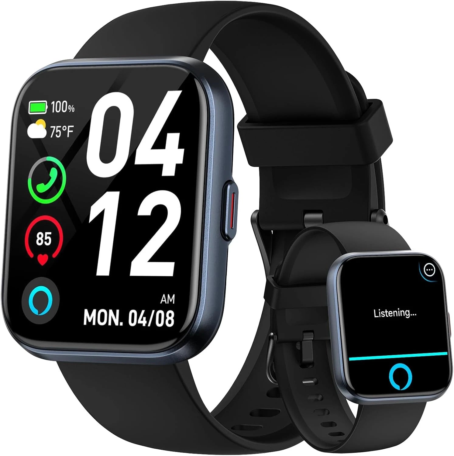 Smart Watch for Men Women, Fitness Tracker (Answer/Make Call), 1000 mAh Battery, 120+ Sport Modes, Step Counter/Sleep Monitor Fitness Watch, Smartwatch for Android/iPhone